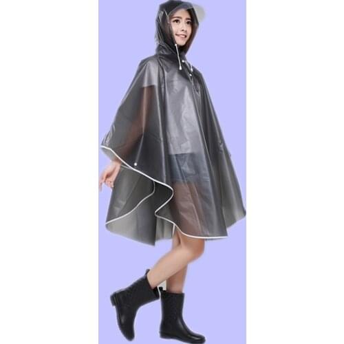 Cycling Motorcycle Raincoat Cape Poncho Hooded Windproof Rain Coat Cycling Climbing Hiking Travel Rain Cover