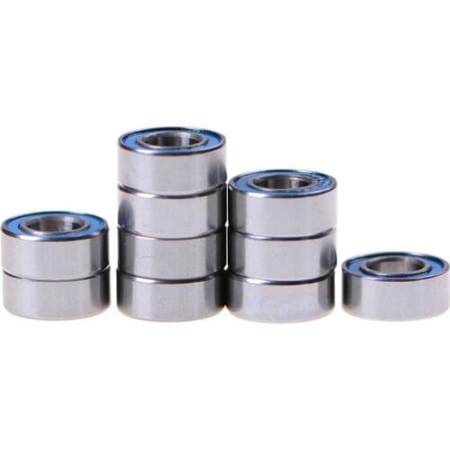 10PCS 5x10x4 mm/3x8x3mmMiniature Ball Bearings Rubber Sealed Ball Bearing MR105-2RS/MR83