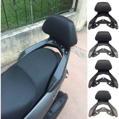 Modified motorcycle nmax155 nmax rear backrest rear seat tail top Box Carrier with Bracket cover for nmax155 nmax125 2016-2019