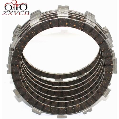 7PCS FOR HONDA NX650 1988 1989 VF700F Interceptor 1984 1985 engine cylinder clutch plates Parts