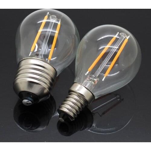 E27 LED Filament Lamp LED Light 220V G45 Retro Glass Edison 2W 4W 6W 8W 12W Led Bulb Replace Incandescent Light Chandeliers