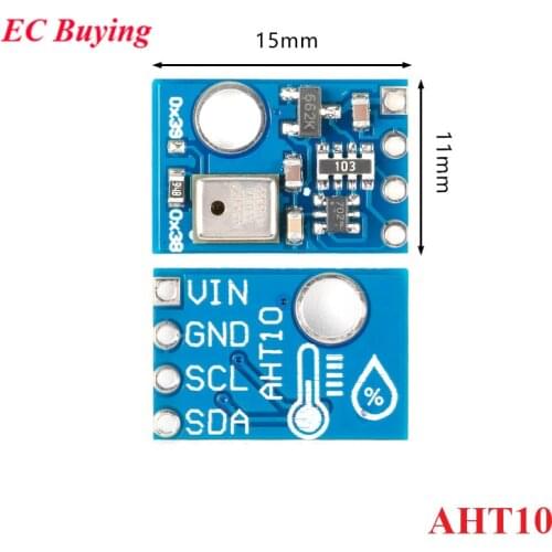 AHT10 High Precision Digital Temperature and Humidity Sensor Measurement Module IIC I2C Communication Replace DHT11 SHT20 AM2302
