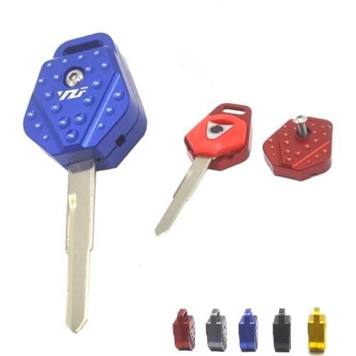 For Yamaha YZF R15 R1 R25 R125 R3 R6 YZF600 R1M keys cap decoration Motorcycle Modification Aluminum alloy key Protective cover
