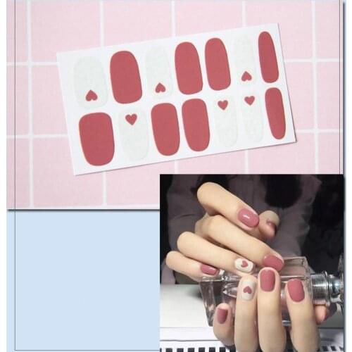 Fine Workmanship 1 Sheet Beautiful Manicure Transfer Decal Sticker Various Styles Nail Sticker Universal for Photography