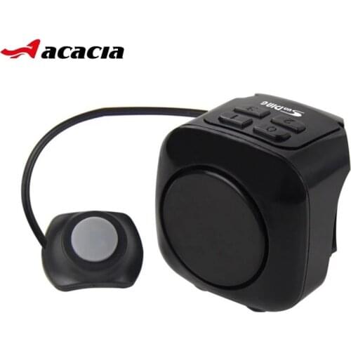 2 in 1 Bicycle Bell+Warn Alarm Password Anti-theft Warning Electric Horn MTB Road Bike Electronic Bell Cycling Accessory