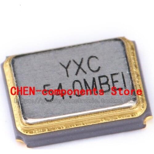 5pcs SMD passive crystal YSX321SL 54MHz 10ppm 10pF X322554MMB4SI 4 feet