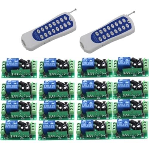 315Mhz 433Mhz Wireless Remote Control Light Switch 10A Relay Output Radio 9V 24V 1 Channel Receiver Module Transmitter