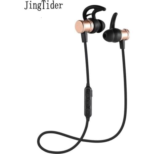 JingTider Outdoor Sport Wireless Earphone In-Ear Bluetooth Earphones Sport Earbuds Super Bass Stereo with Mic For IOS Android
