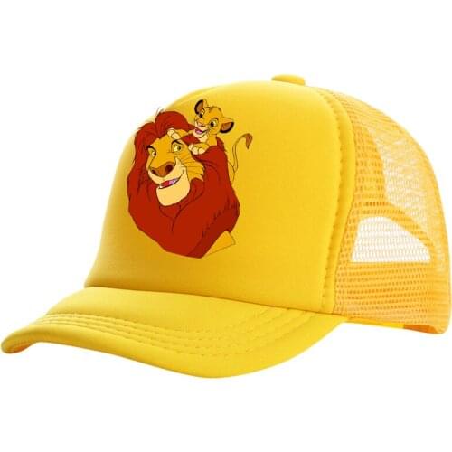 2021 new The Lion King baseball mens and womens hats sun visor outdoor hat visor baseball cap high quality