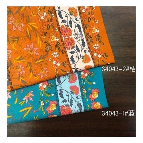 Decor rayon summer dress fabric Bohemian style cotton fabricLFCK080107