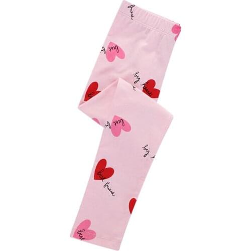 BAMBINO 2021 New Year Animal Print Leggings for Girls Fashionable Kids Leggings Childrens Wear Pants for Baby Skinny Clothes