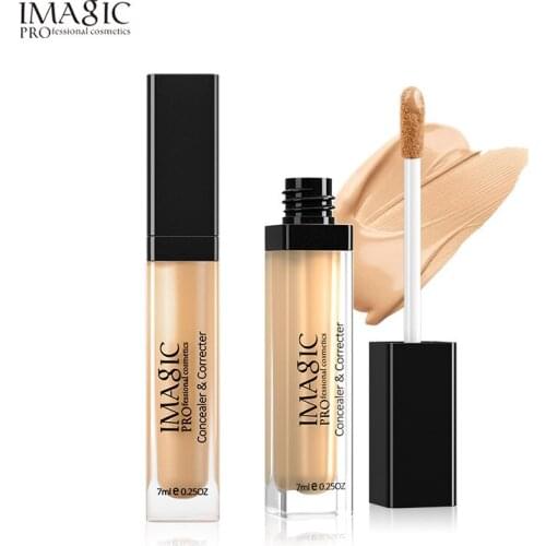 IMAGIC Silky Concealer Stick Liquid Foundation To Cover Spots Acne Marks Dark Circles Waterproof Long-lasting Face Makeup TSLM2