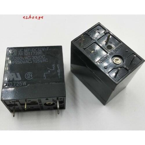 JC1aF-DC12V-F Relay 15A 12V AR321739F 4 Feet