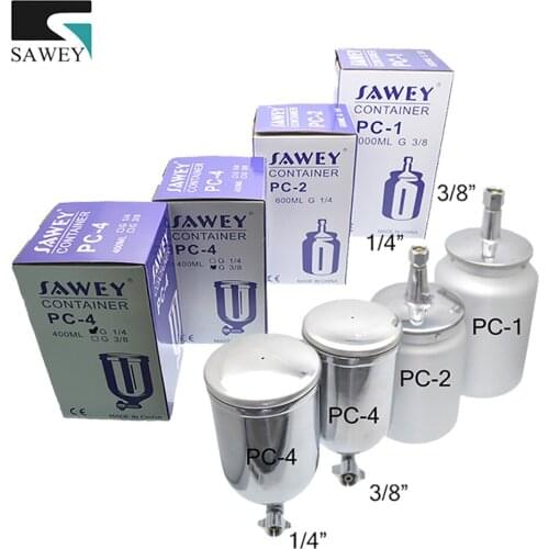 SAWEY HVLP Paint Container Spray Paint Cup 400/600/1000ml Free Shipping