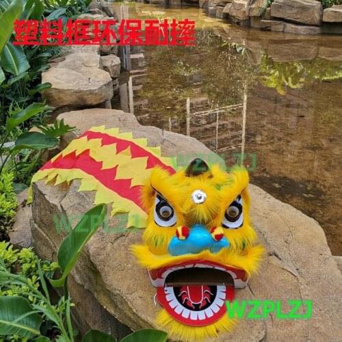 Chinese Lion Dance Costume 5-12 Age Kid Children Play Props Game Party Carnival Sport Outdoor Parade Parad Stage Mascot