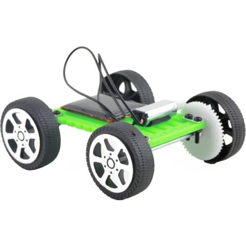 DIY Assembled Energy Solar Powered Toy Car Robot Kit Set Mini Science Experiment Solar Car Toys for Children Educational ToysNew