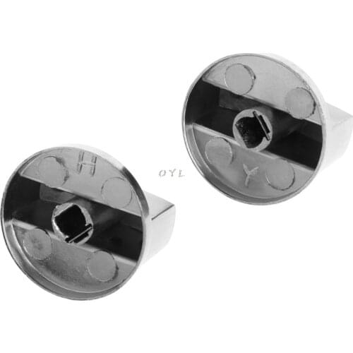 2Pcs Universal Knob Switch Replacement Metal Left&Right Direction For Kitchen Cooker Gas Stove Oven Gas Range Grill