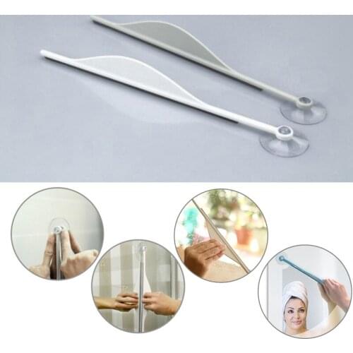 Glass Cleaning Tool Clean Practical Bathroom Glass Brush Steam Defog Mirror Cleaner Suction Squeegee Shave Bathroom Kitchen Clea