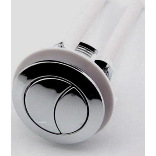 38/48/58mm Dual Push Button Universal Flush Toilet Seat Water Tank Valve WC Double 2 Rods Bathroom Toilet Water Switch