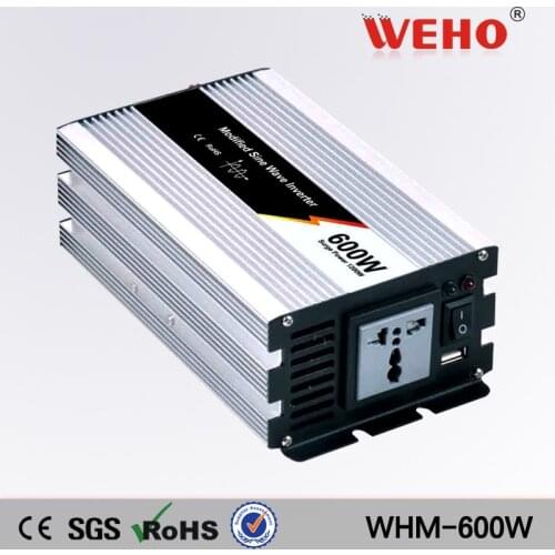 WHM-600-242)24V DC to 220V AC 600w modified sine wave inverter