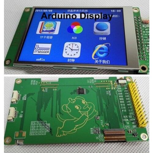 3.5 inch SPI TFT LCD Screen Module RM68140 Drive IC 8/9/16/18Bit RGB Interface 480*320