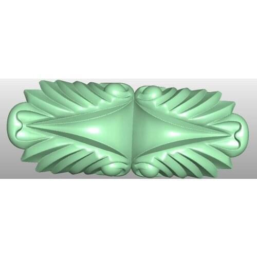 3D model STL format file for cnc router engraving furniture sofa cabinet chair leg pattern Artcam 836