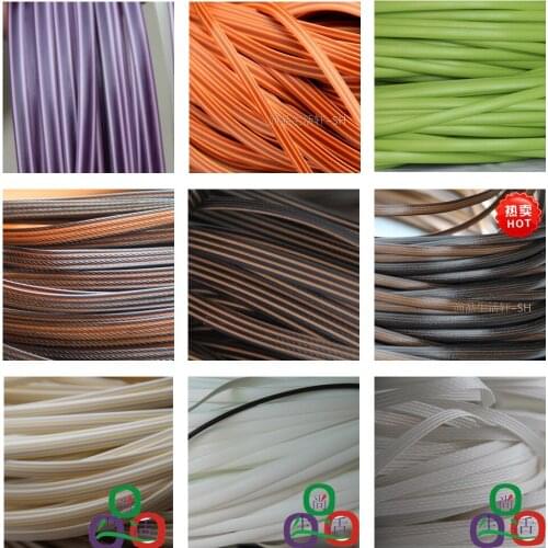 500 g flat synthetic rattan weaving material plastic rattan for knit and repair chair table synthetic rattan tavolo rattan