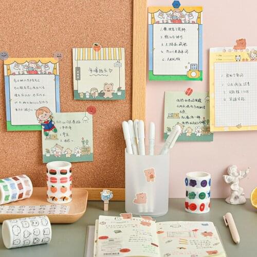 8pcs/lot dainty and cute series lovely cute fresh decorative paper masking washi tape