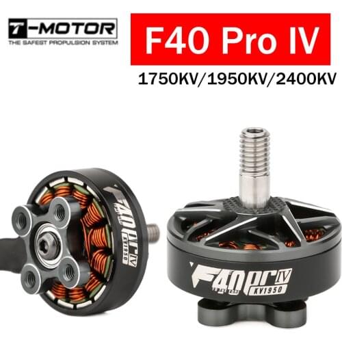 4pcs T-Motor F40PRO IV 4 Out-runner Brushless Motor KV1950 KV2400 for RC Multirotor Racing Drone FPV