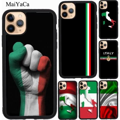 MaiYaCa Italy Flag Case For iPhone 11 Pro Max 12 Pro Max mini XS X XR SE 2020 6S 7 8 Plus Fundas