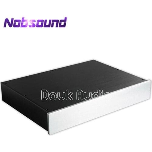 Nobsound Aluminum Chassis Amplifier Enclosure DAC Decoder Box DIY Preamp House