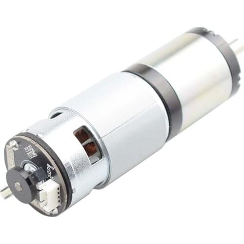 24V 150W High Torque Dc Gear Motor With 42 mm Planetary Gear Box Encoder Motor for 100kg Big Load Smart Mecanum Wheel Robot Car