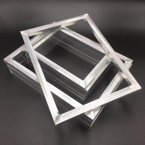 6pcs A3 A4 Size Aluminum Screen Printing Frame Tools Silk Screen Printing Aluminum Frames Set 20x30cm 30x40cm