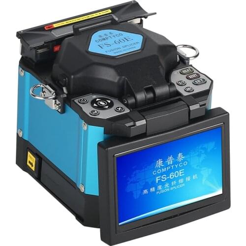 2019 new product FS-60E FTTH Fiber Optic Welding Splicing Machine Optical Fiber Fusion Splicer