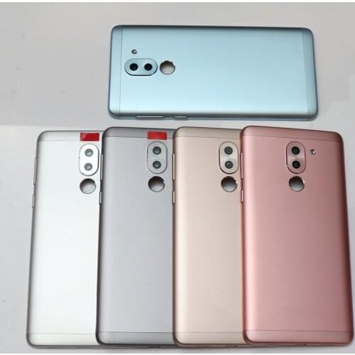 Original Rear Housing Battery Door For Huawei Honor 6X/GR5 2017/Mate 9 lite Back Cover Case & Volume Power Buttons & Camera Lens