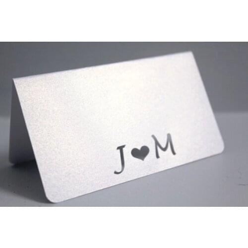 Personalized initial tent cards wedding bridal baby shower birthday place card number Seating Reception, Escort markers