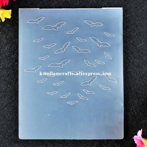 Wild goose Plastic Embossing Folder For Scrapbook DIY Album Card Tool Plastic Template 12.1x15.3cm KW8092508