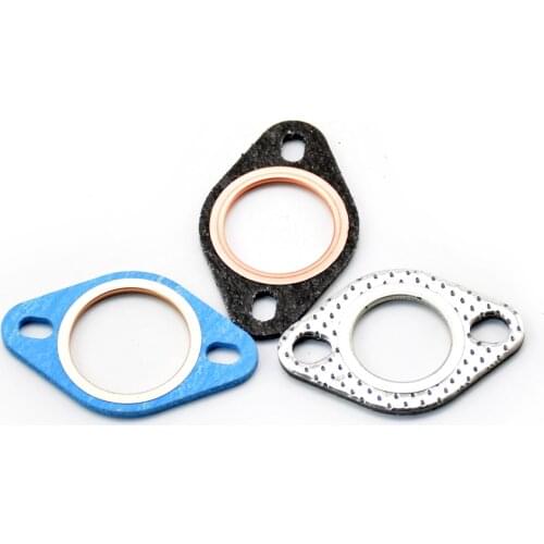 Motorcycle high quality exhaust gasket for honda DIO yamaha JOG exhaust pipe interface flat pad (specification selected) scooter