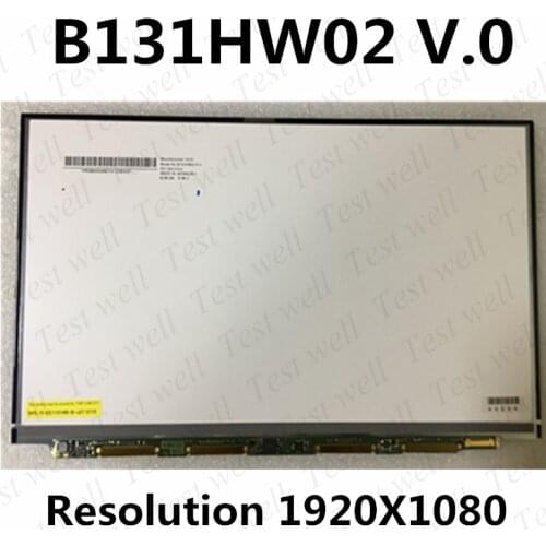 New test well B131HW02 v.0 v0 13.1" LCD screen display for SONY VAIO VPC-Z 1920*1080 HD Matrix display