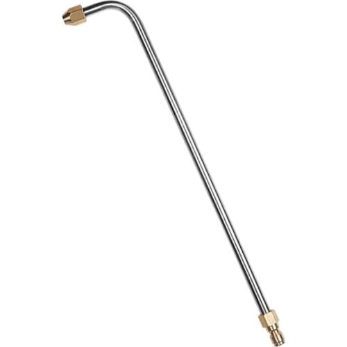 1/4" Quick Release 90 Degree Angled Lance Extension Metal Pole 3600psi 34cm