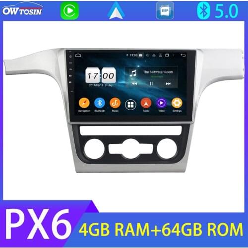 10.1'' Android 10 PX6 4G+64G Car Multimedia Player For Volkswagen Passat B6 2011-2015 Bluetooth 5.0 Tethering 4G SIM LTE Radio