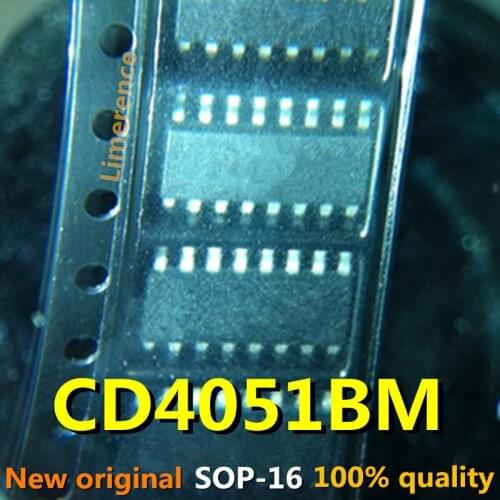 10-20PCS CD4051BM SOP-16 CD4051 HEF/HCF/CD4051 4051 SOP16 SMD New and Original IC Chipset