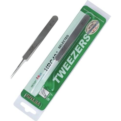 10pcs/Lot Vetus Eyelash Tweezer for 3D/6D Volume Eyelash Extension Blooming Tweezers