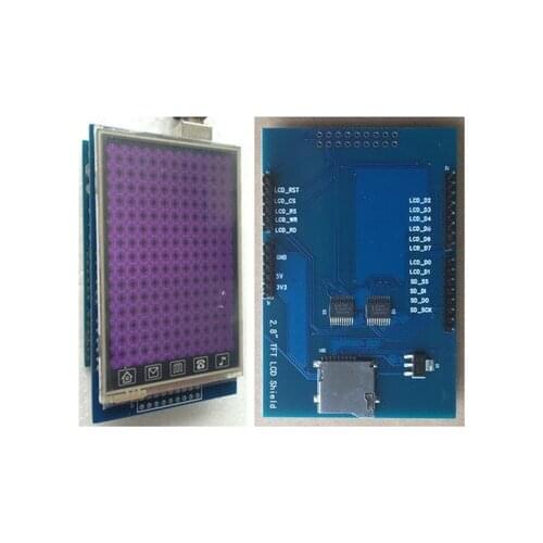 2.8 inch TFT LCD Module with PCB Board Touch Panel for UNO Board (Without UNO Board)