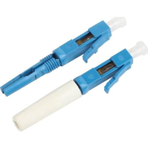 50 pcs Field Quick Assembly LC UPC MM 50/125 Fiber Optic Fast Connector