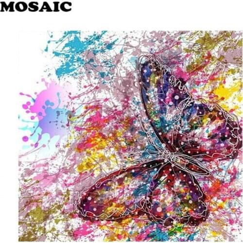 5D DIY Diamond Painting Drawing Support Ustomization Doodle Butterfly Wall Painting DecorationCross Stitch Mosaic
