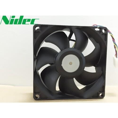 1pcs T80T12MS11A7-07A02 8025 80mm PWM 4P 0.35A four-wire PWM server inverter cpu cooling fan