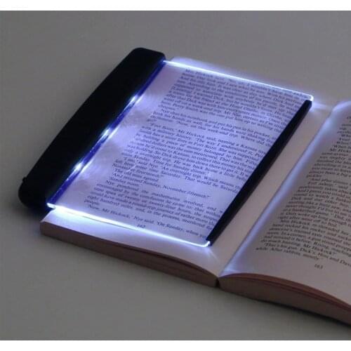 Book Reading Indoor Lighting Night Light Creative LED Portable Travel Panel Dormitory Led Desk Lamp Eye for Students Bedroom