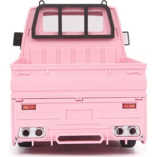 For WPL D12 RC Truck Simulation Wide Body Low Lying Large Surround Exhaust Decoration Modification Kits