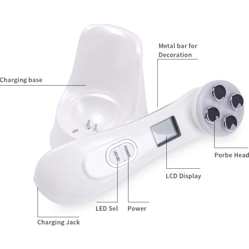 EMS RF Wrinkle Without Needle Lifting Firming Wrinkle Beauty Instrument Photon Rejuvenation Lifting Tighten Facial Care Device